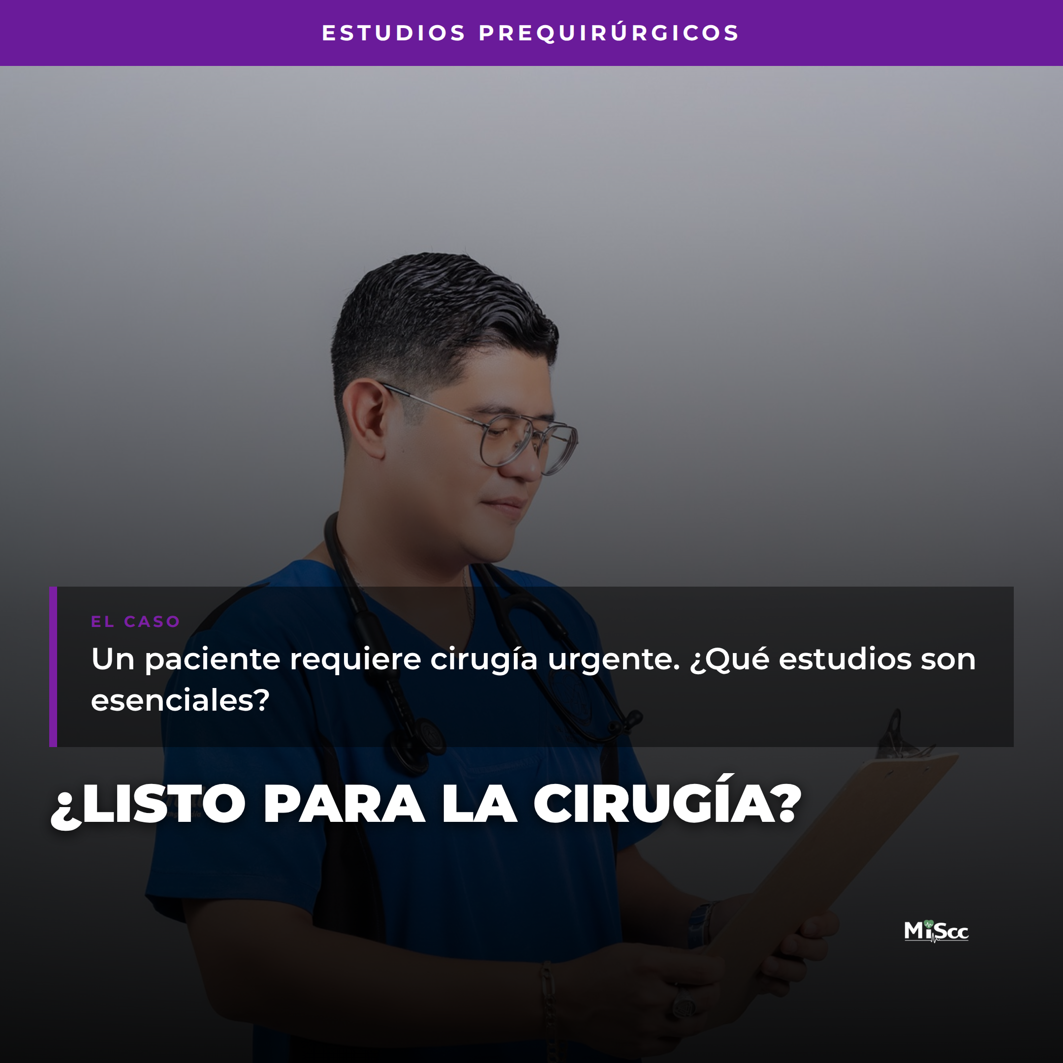 Estudios necesarios antes de una cirugía: lo que debes saber